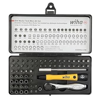 wiha 75965 precision micro bit ratchet steel storage box|wiha 65 piece ratchet.